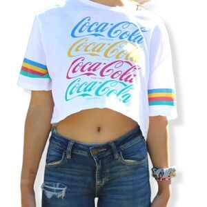 Coca-Cola Crop Top T-shirt (small)